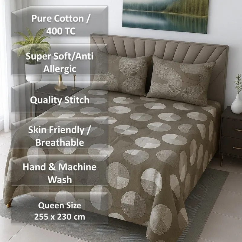 Pravik Cotton Bedsheets - 400 TC media 8