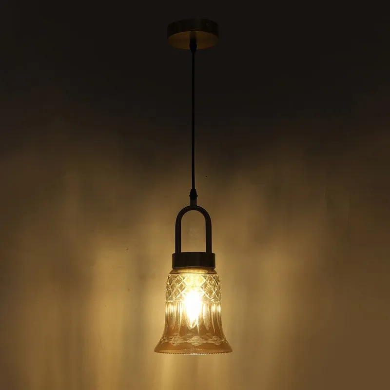 Aurora Faceted Glass Pendant Ceiling Lamp media 7