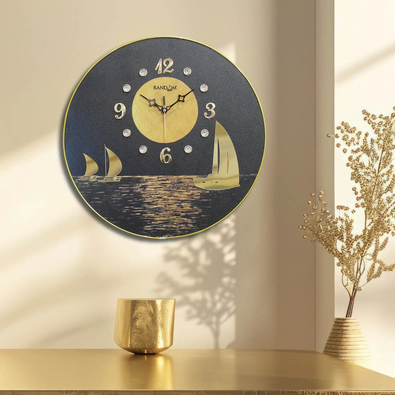 Arvella MDF Analog Wall Clock