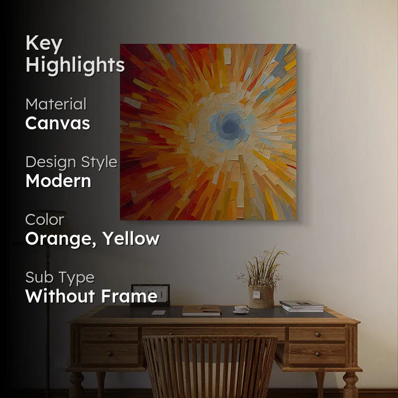 Fireburst Wall Painting media 2