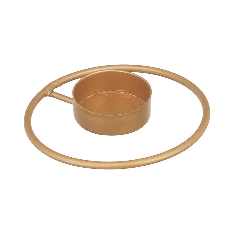 Idola Tealight Candle Holder (Gold) - Set of Four media 3