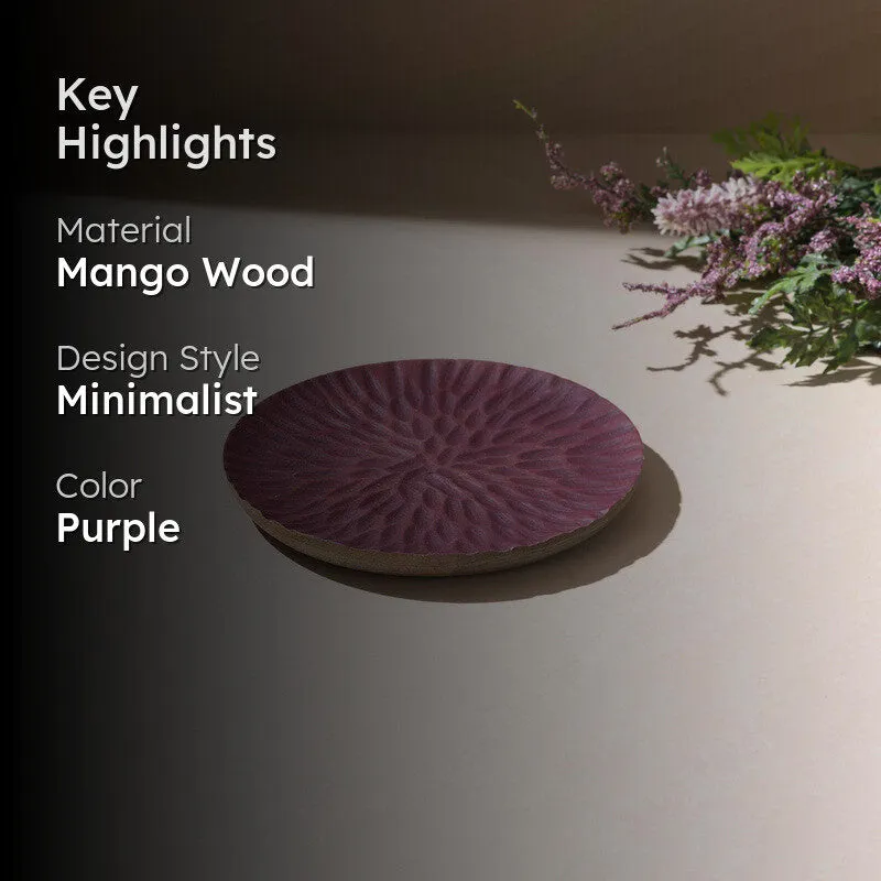 Elysia Handcrafted Mango Wood Platter media 2