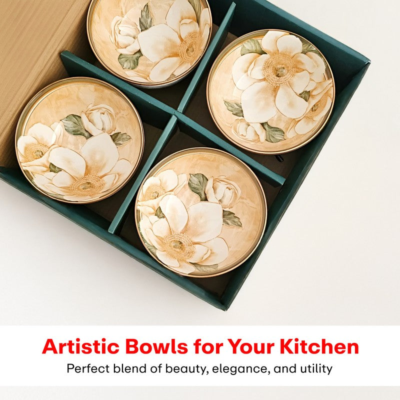 Rioware RangBite Ceramic Snack Bowls (250 mL Each) - Set Of Four media 8
