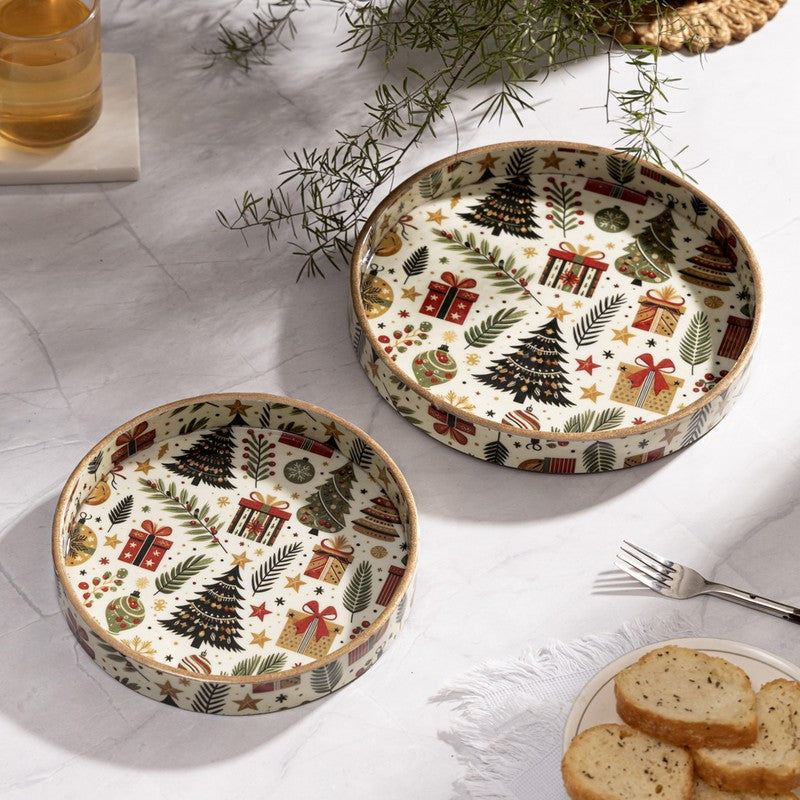 Jingle Serving Tray - Set Of Two media 3