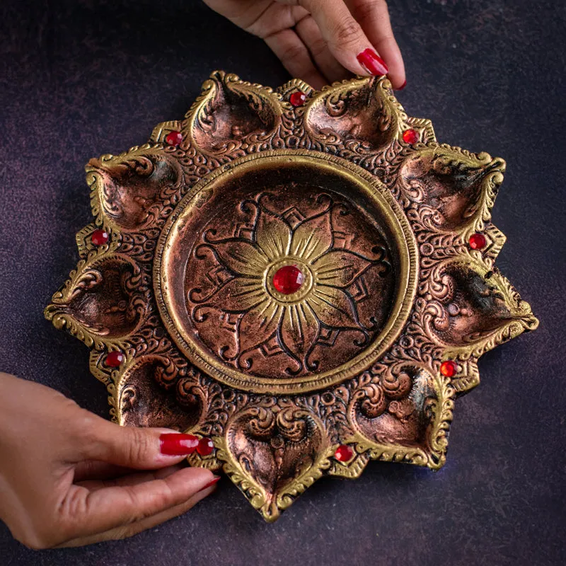 Pushpa Varta Terracotta Urli media 4