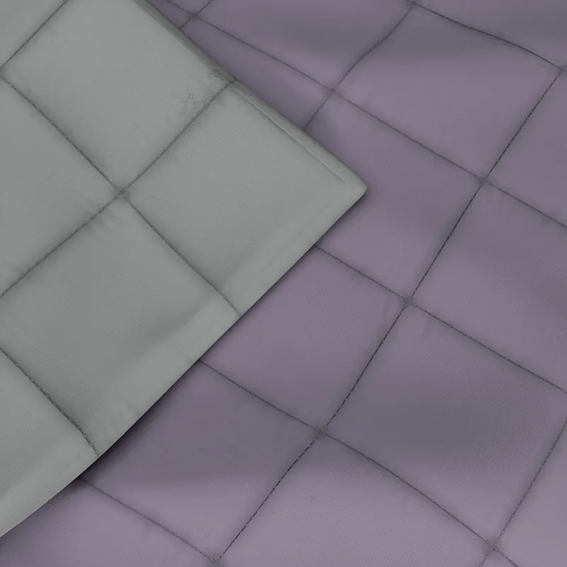 Herbert Reversible Solid Comforter (Lavender) - 120 GSM media 5