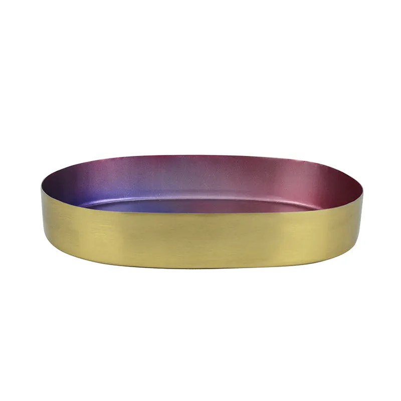 Galaxy Glow Iron Serving Tray - Set Of Two media 3