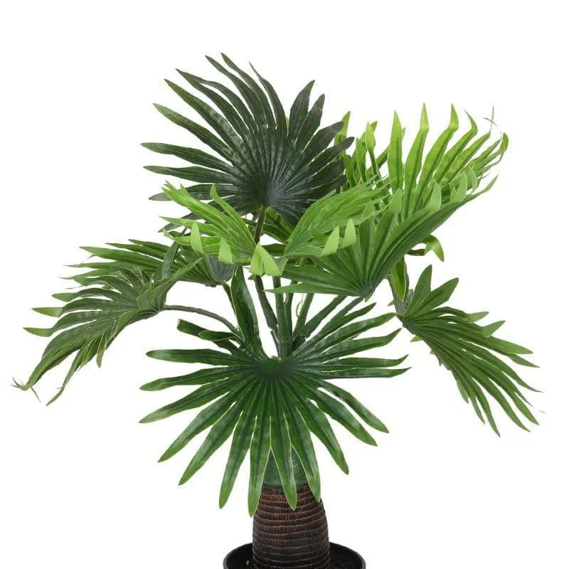 Faux Palm Bonsai In Cone Pot - 40 cms media 3