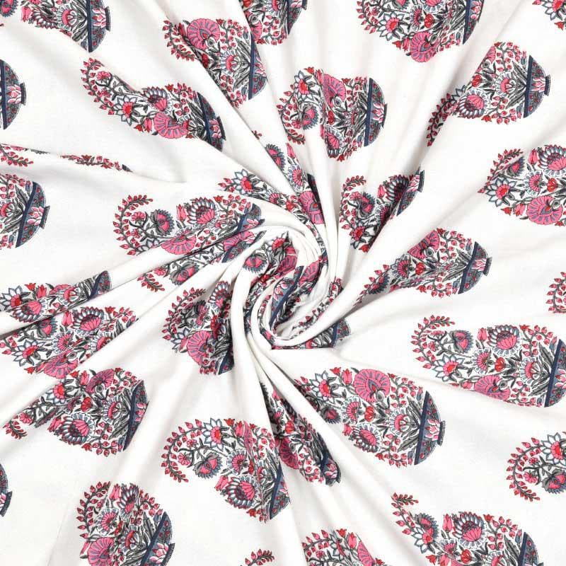 Rakshita Ethnic Printed Pink Cotton Dohar media 8