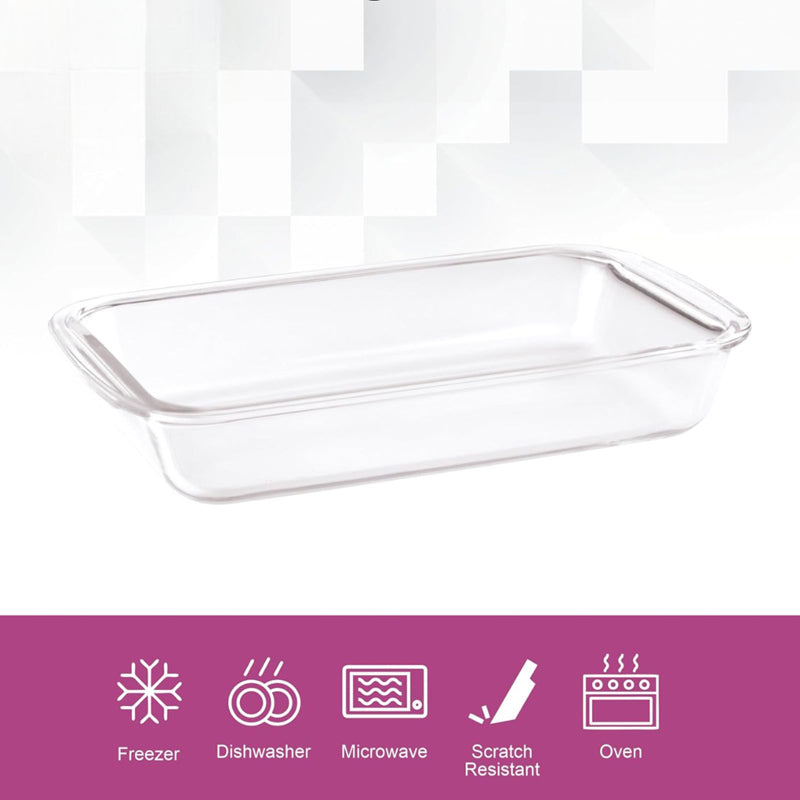 Vitrora Rectangular Glass Baking Dish media 11