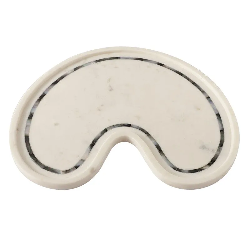 Gilded Horizon Marble Platter media 6