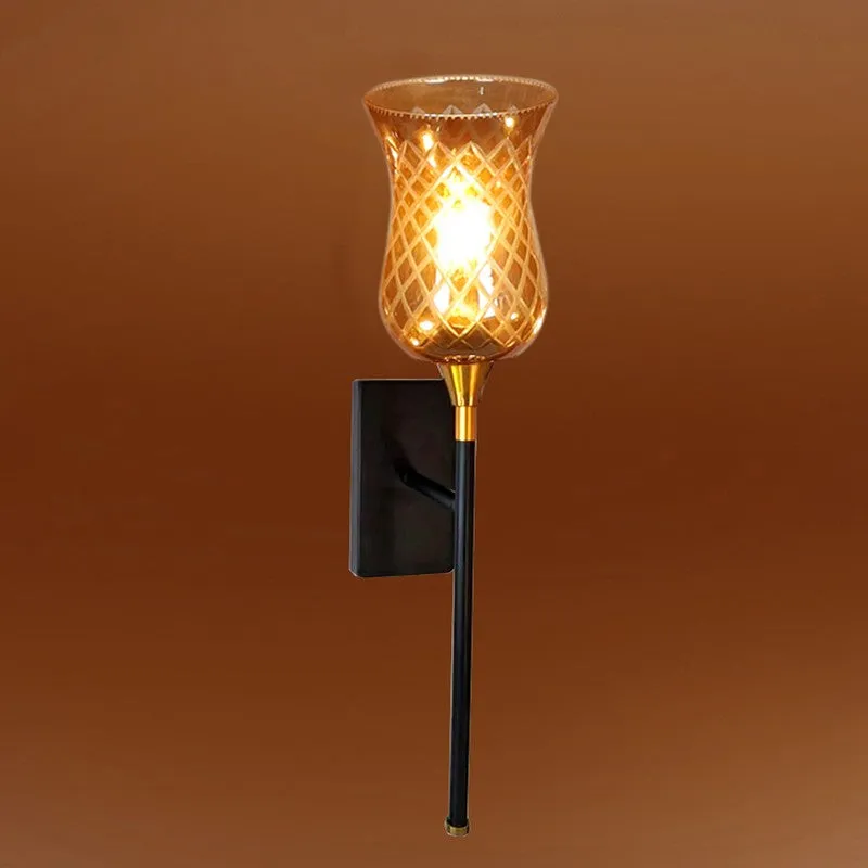 Vintage Glow Glass Wall Lamp media 8
