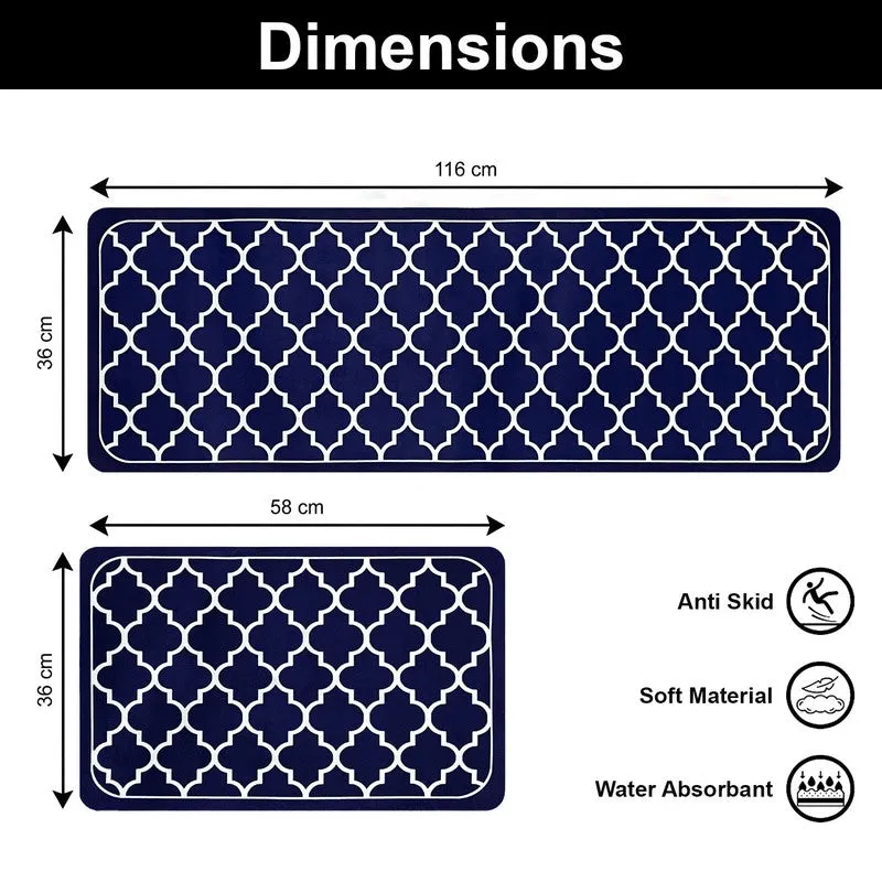 CleanLine Comfort Rubber Kitchen Floor Mats - Set of Two media 8
