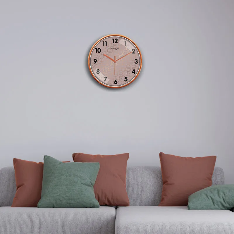 Chrono Edge Analog Wall Clock media 4