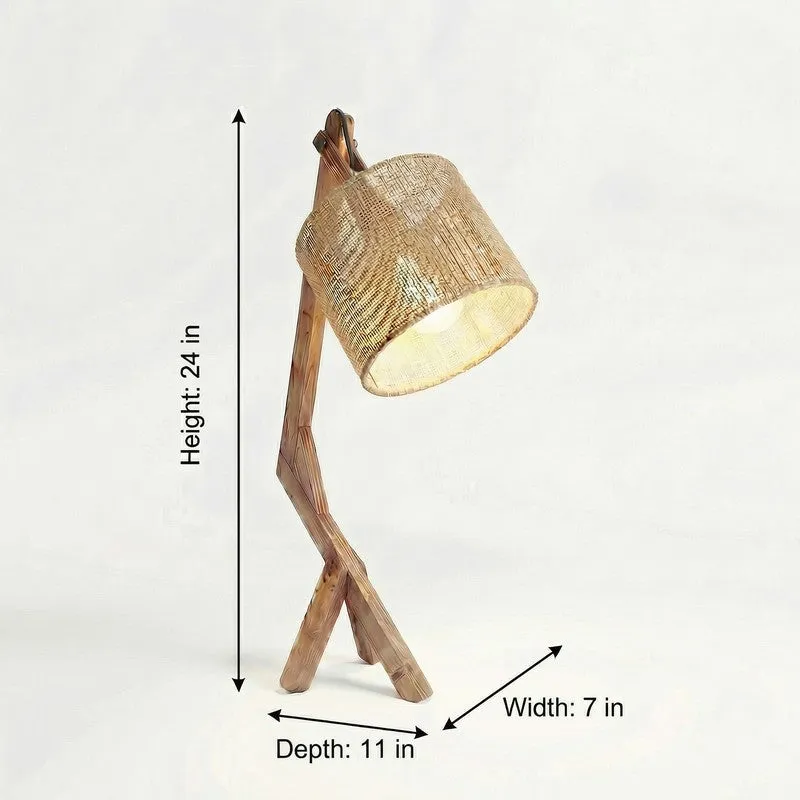Juste Jute Table Lamp - Brown,Beige media 8