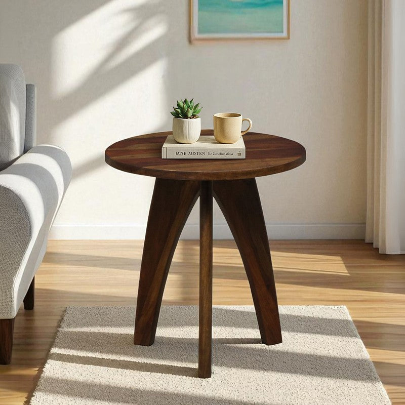SoftEdge Mango Wood Side & Bedside Tables - Brown