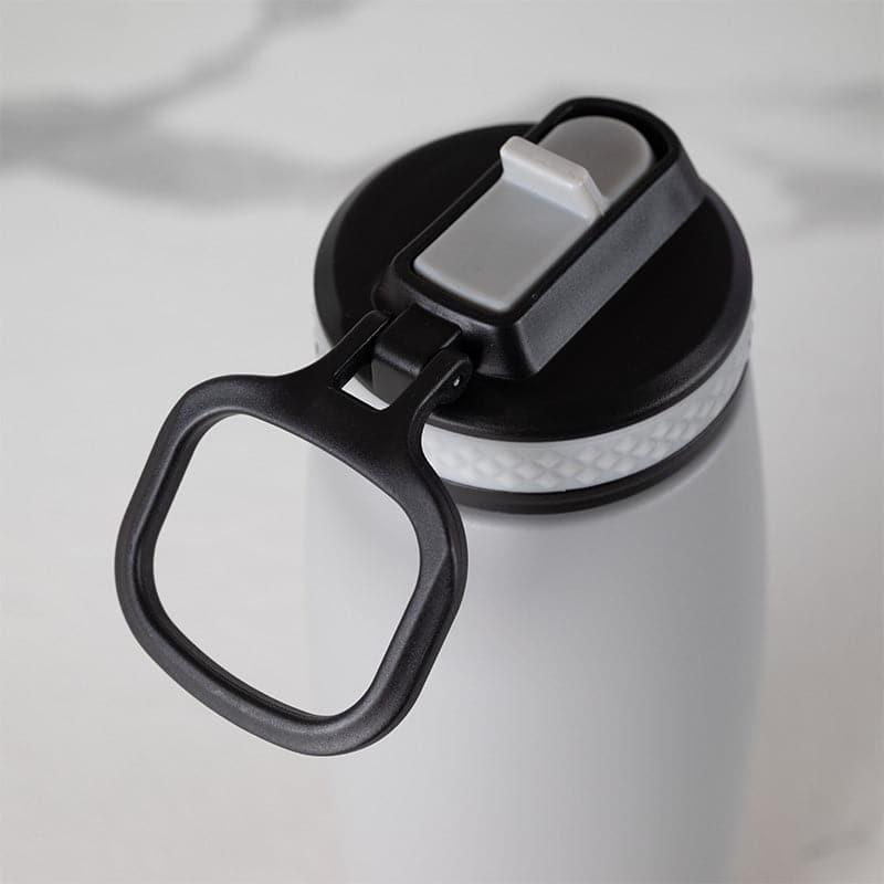 Turbo Hot & Cold Thermos Water Bottle (Blue & Grey, 1000 mL Each) - Set Of Two media 6