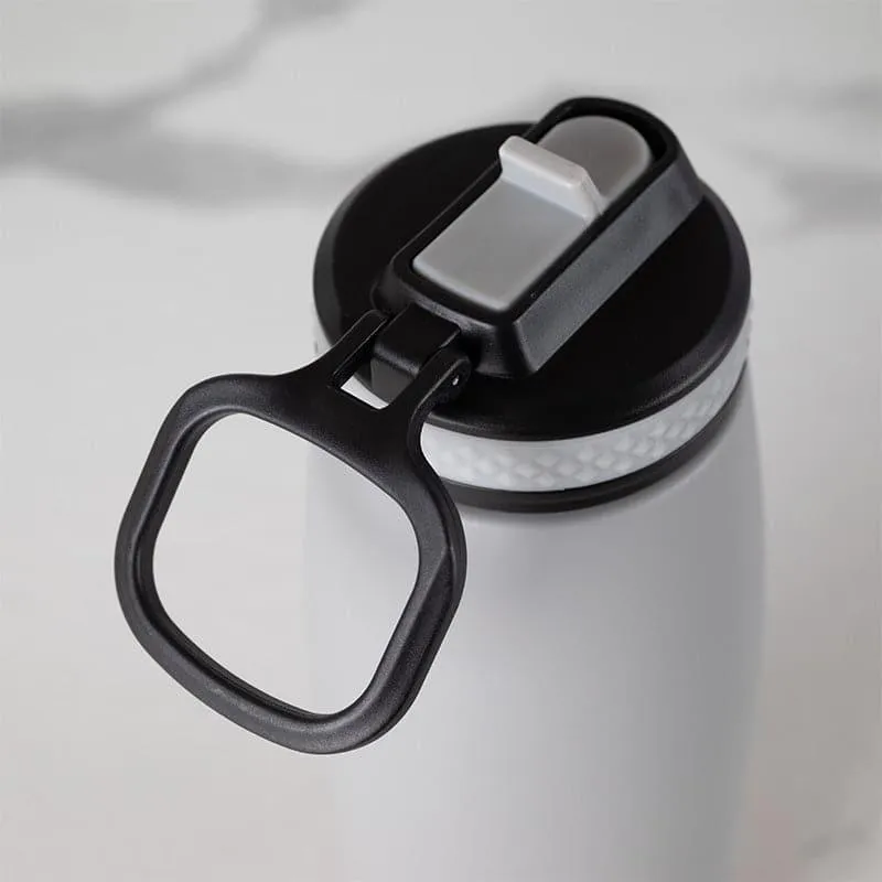 Turbo Hot & Cold Thermos Water Bottle (Blue & Grey, 1000 mL Each) - Set Of Two media 6