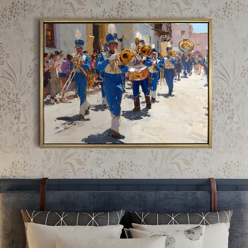 Parade Beats Canvas Wall Painting With Frame media 5
