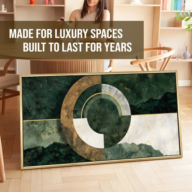 Verdant Orbit Canvas Wall Art media 6