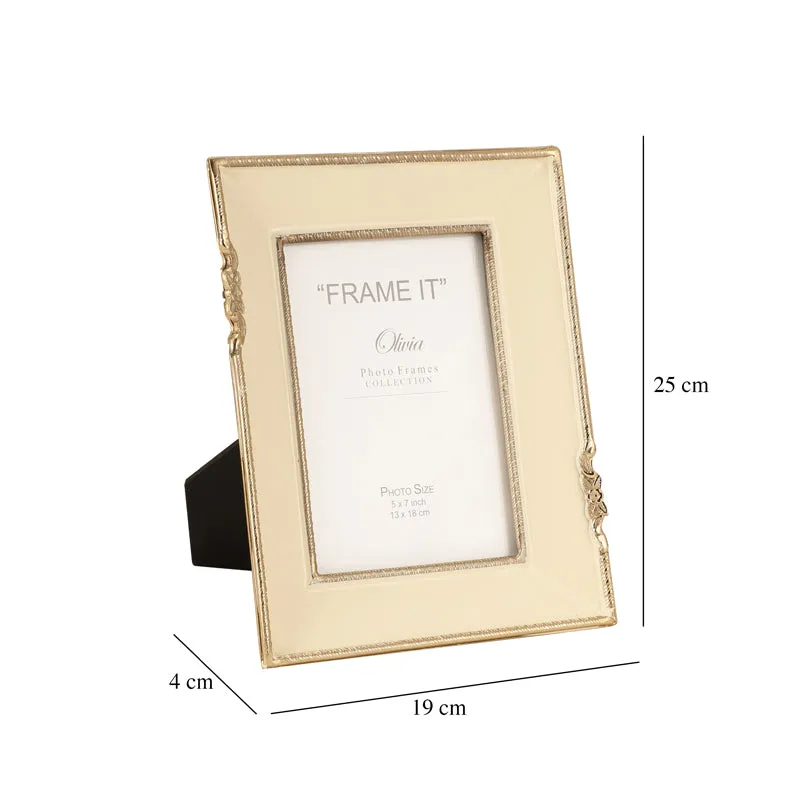 Espo Table Photo Frame - Ivory media 5
