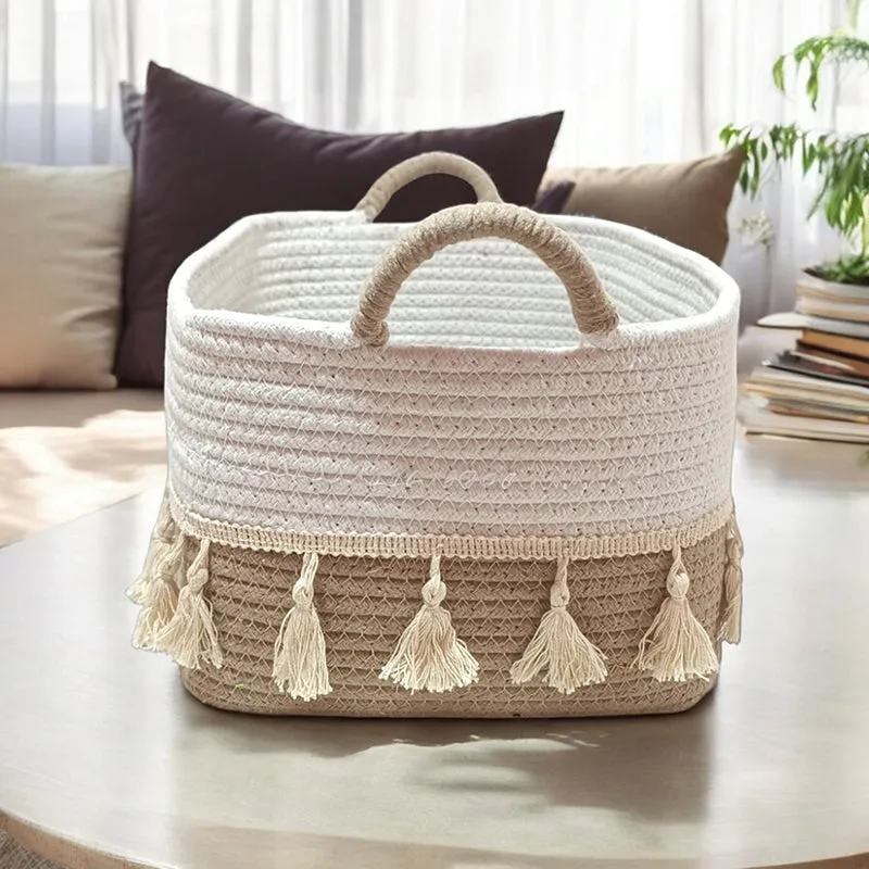 Storra Nuo Cotton Storage Basket media 1