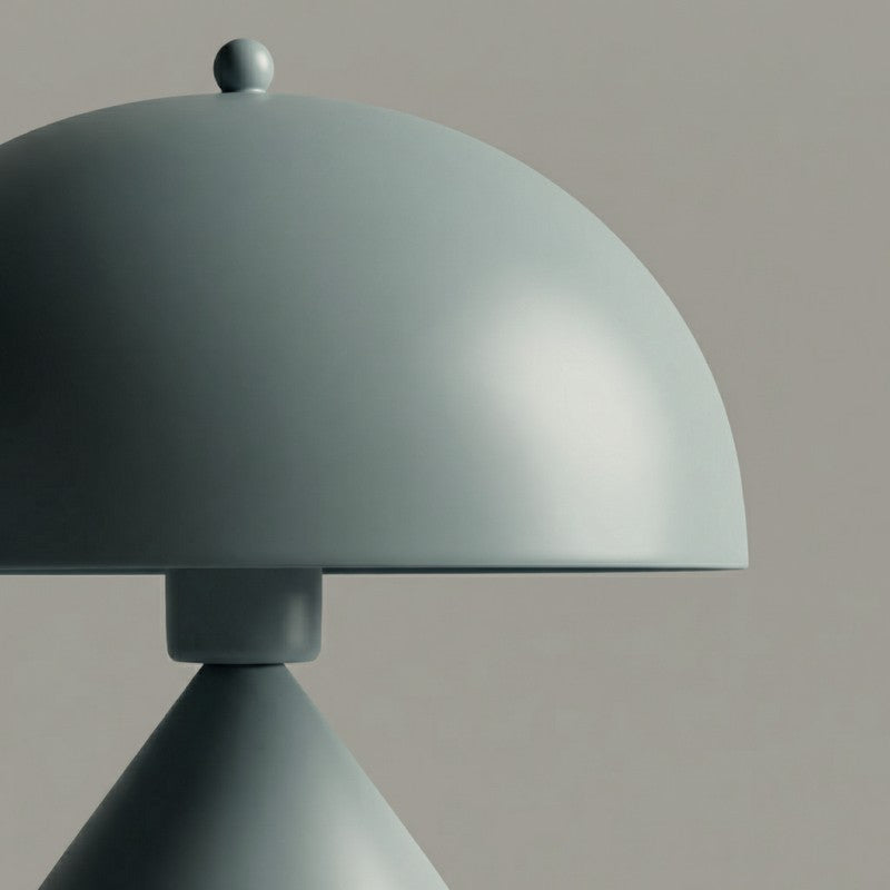 Fig Living Cone Pagen Metal Table Lamp - Blue media 4