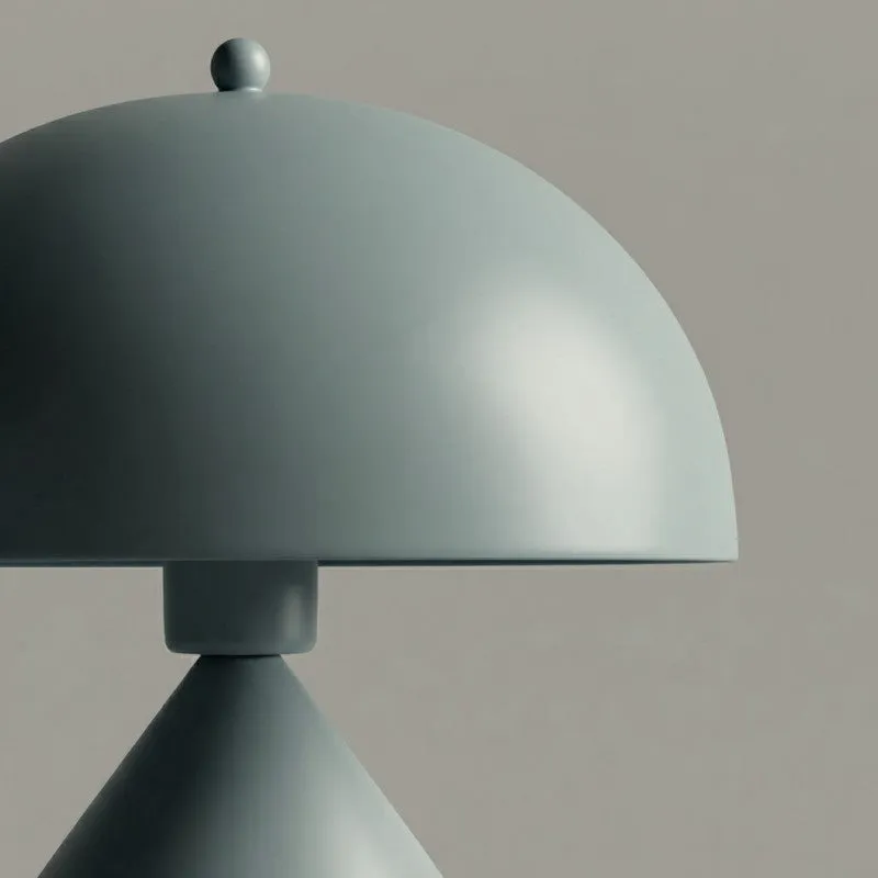 Fig Living Cone Pagen Metal Table Lamp - Blue media 4