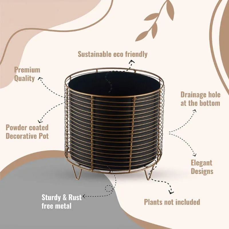 Hilpo Mesh Planter - Black media 4