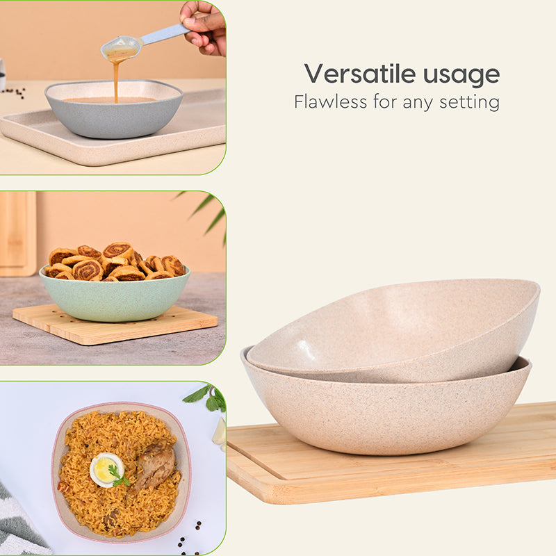 Sustaina Mixing Bowl With Spoon (750 mL Each) - Eight Piece Set media 4