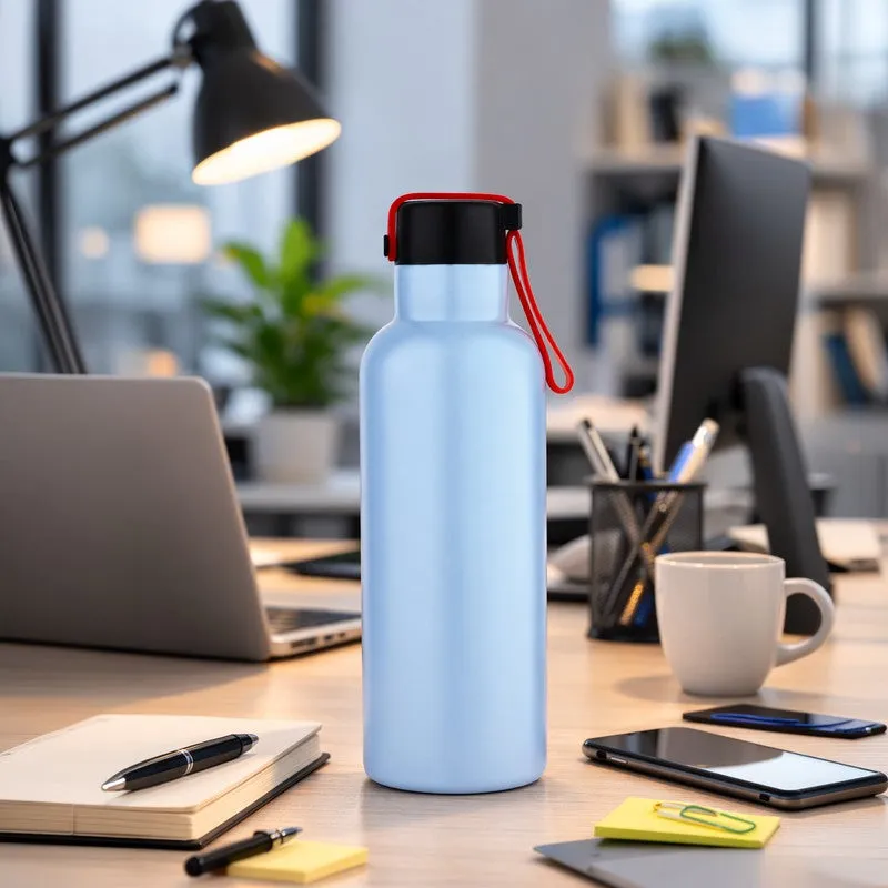 LiquiLock Airtight Bottle(Blue) - 600 mL media 4