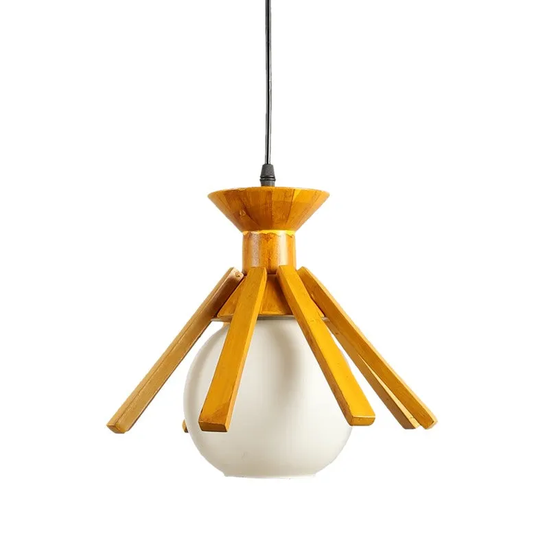 Roman Elegance Glass Ceiling Lamp media 6
