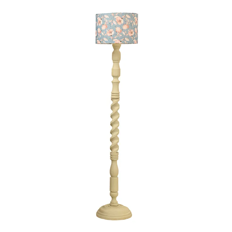 Stilda Bleu Flora Floor Lamp media 4