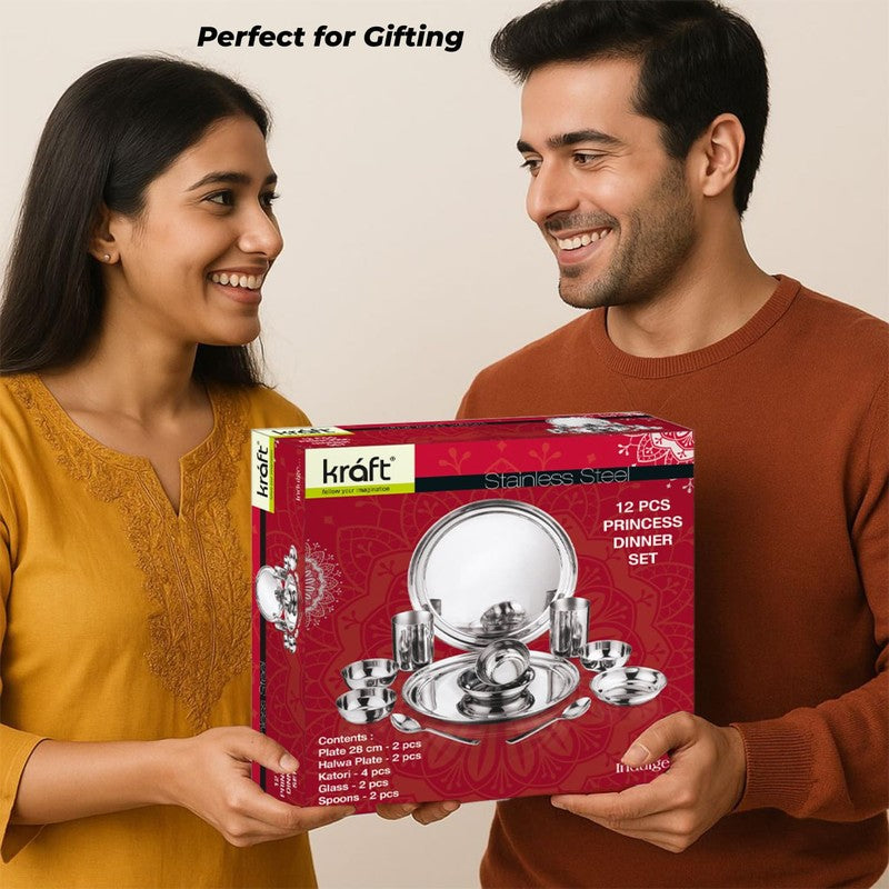 Kraft Xorvia Fyntra Dinner Set - 12 Piece Set media 9