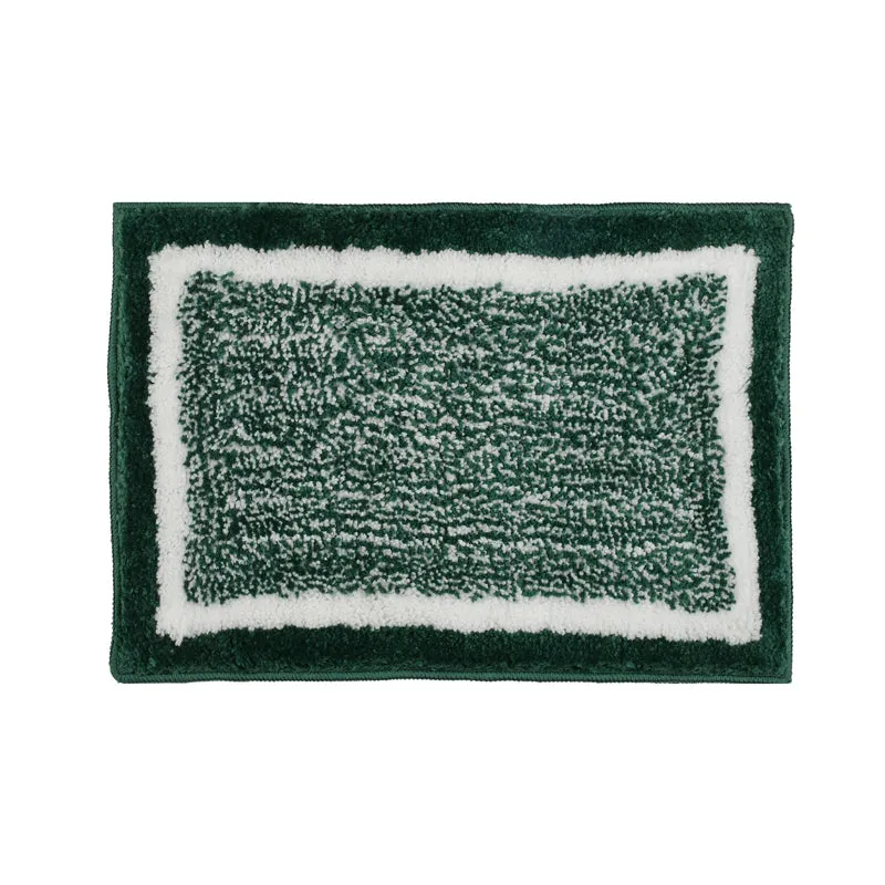 Velora Cotton Bath Mat - Green media 1