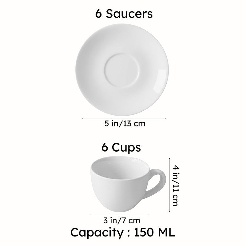 Willian Cup & Saucer (150 ML) - Twelve Piece Set media 6