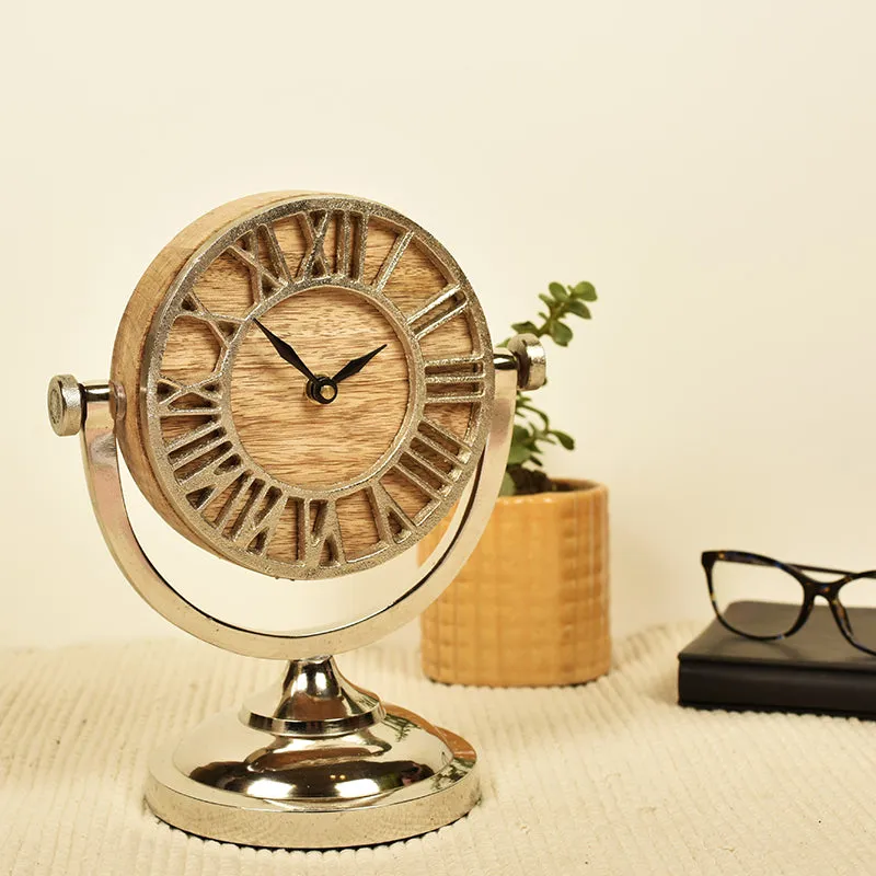 Silvan Time Rustic Table Clock media 3