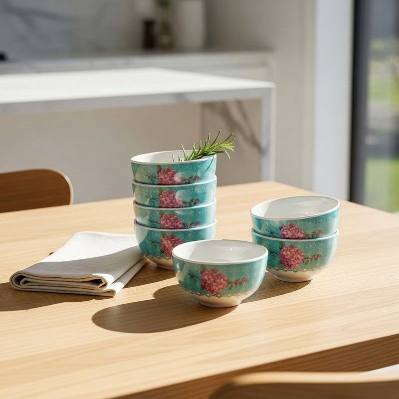Olennder Melamine Snack Bowls (150 mL Each) - Set of Six - 150 mL
