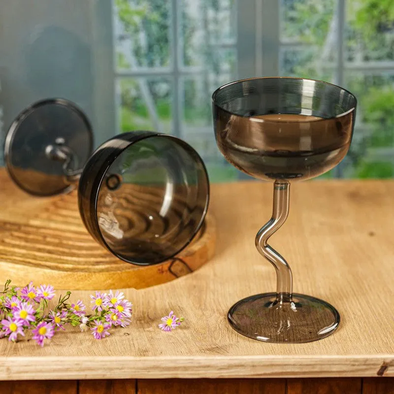 Brivon Coupe Glass(350 mL) - Set Of Two - 3