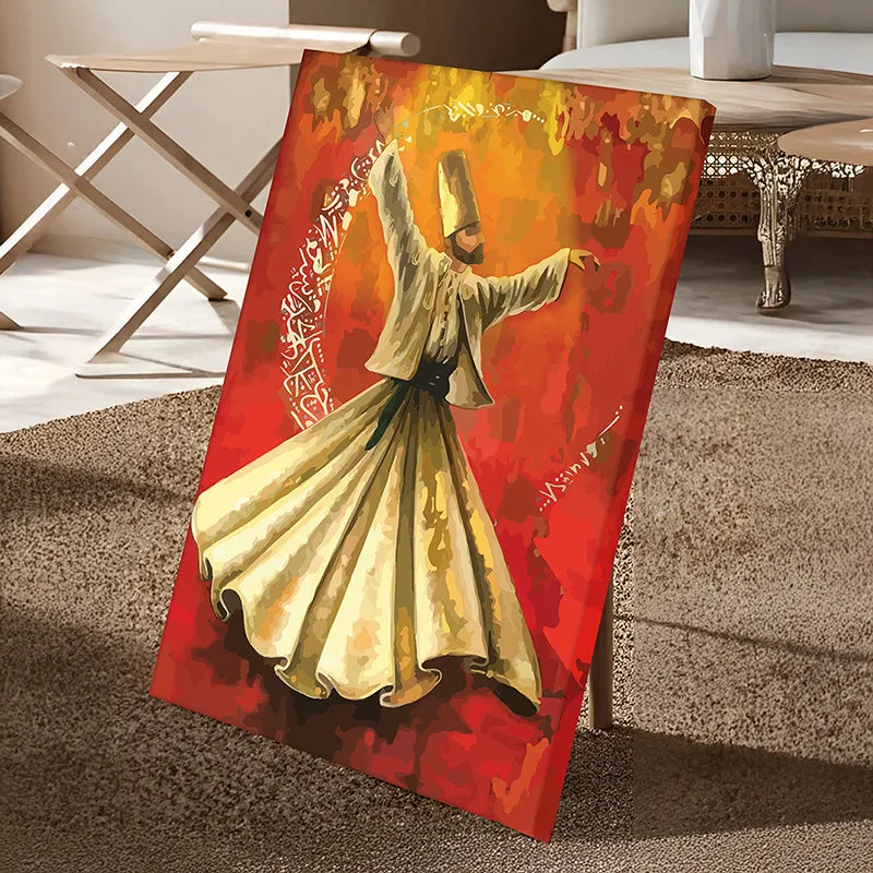 Sufi Dancer Wall Art media 2