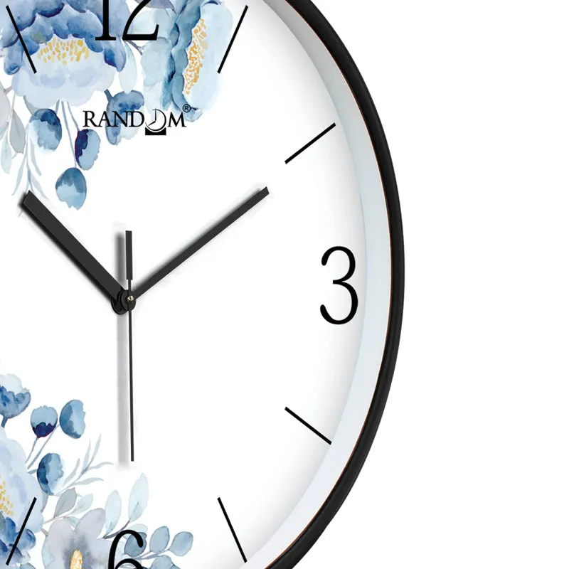 Deen Floral Wall Clock media 4
