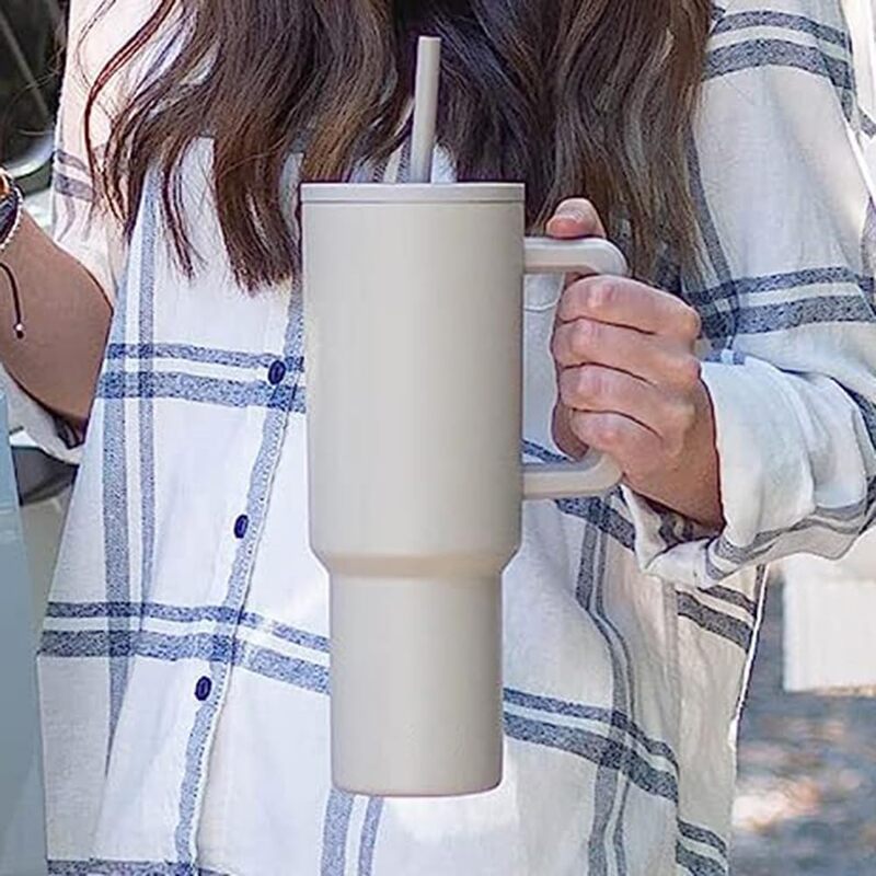 Hydra Boost Stainless Steel Tumbler (1200 ML) - Oat media 5