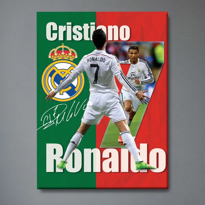 Ronaldo Canvas Wall Art media 4