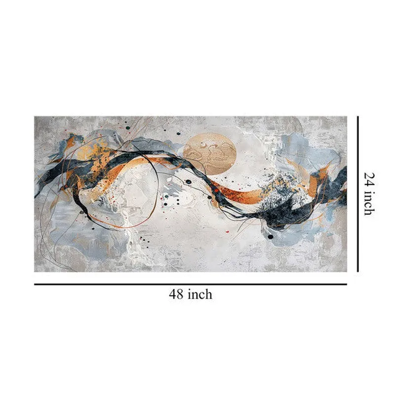 Abstract Movement Wall Painting media 8