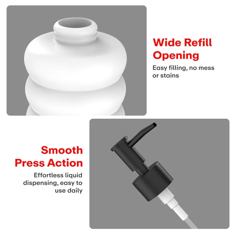 Rioware SoftStone Soap Dispenser (300 ML) - White media 5