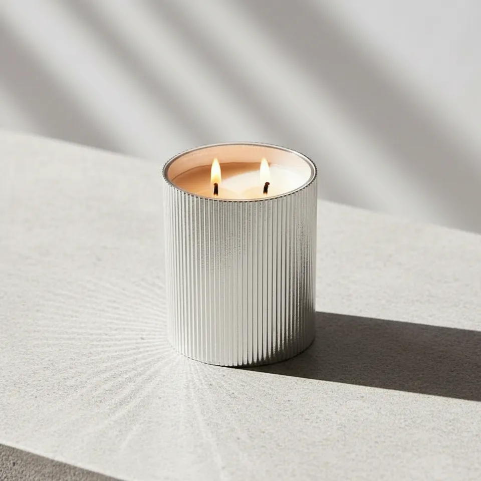 Chandni- Large / Double Wick Scented Jar Candle media 1