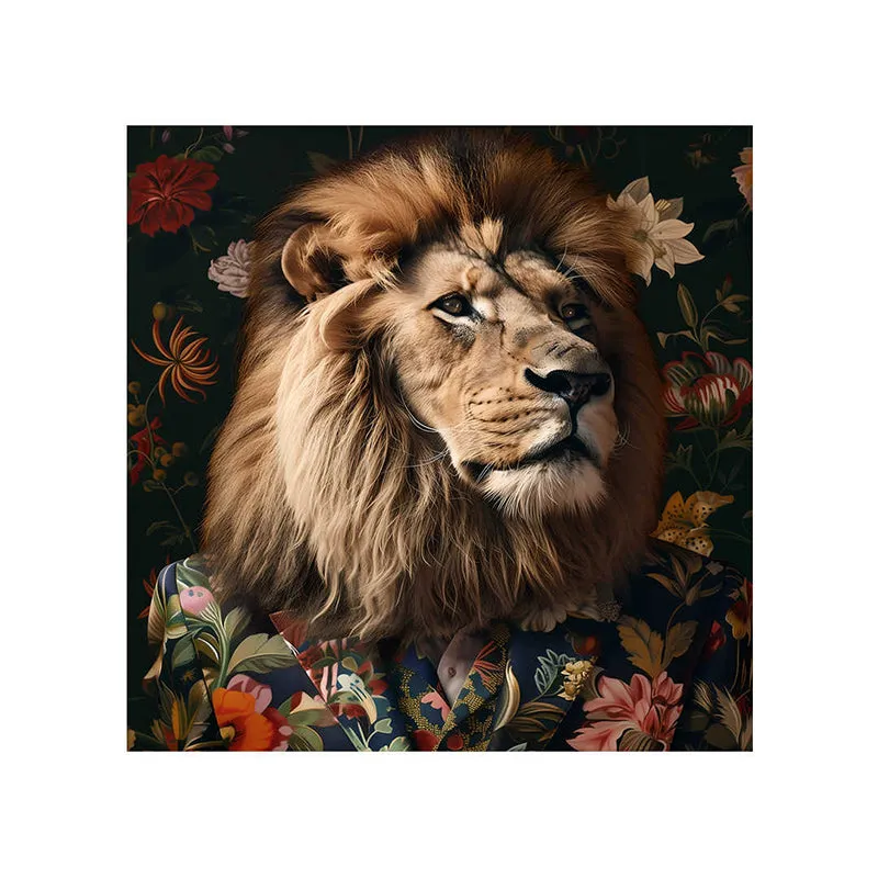 Blooming Beast Wall Painting media 5