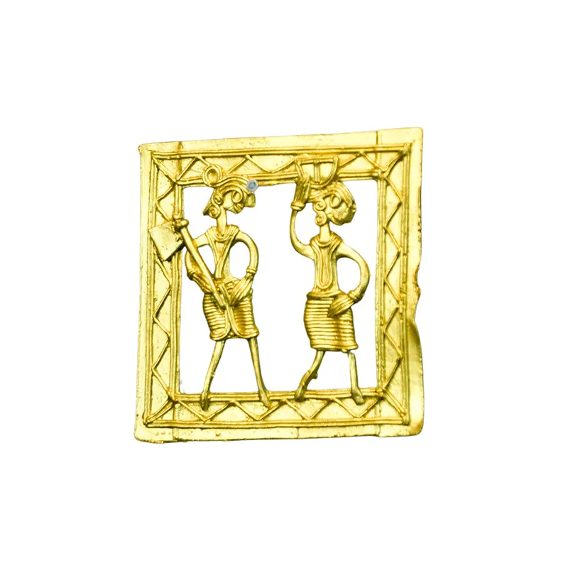 Makka Folk Brass Wall Accent media 3