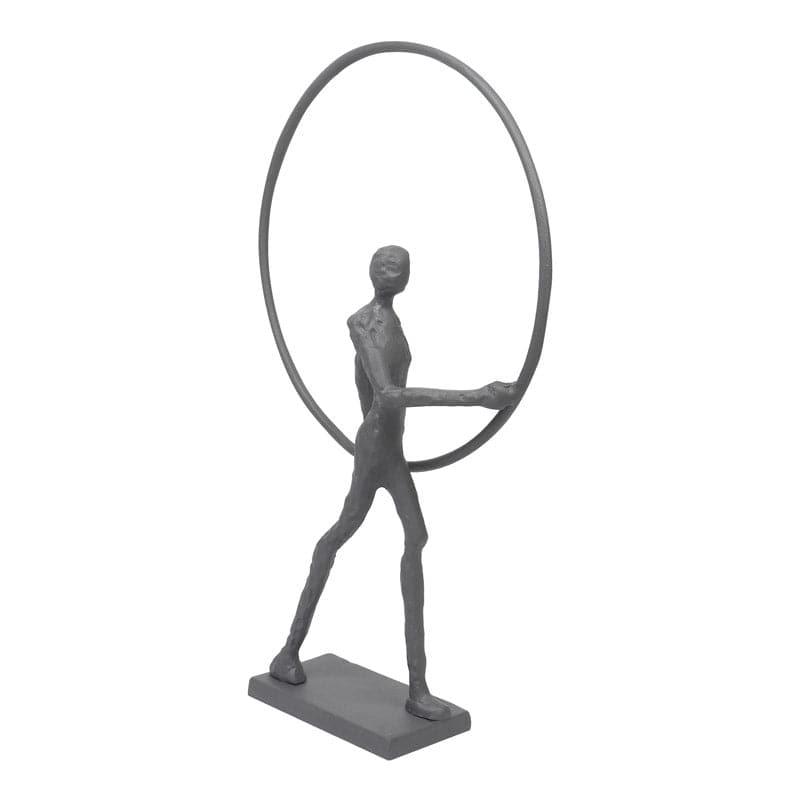 Hoop Struck Showpiece - Grey media 6