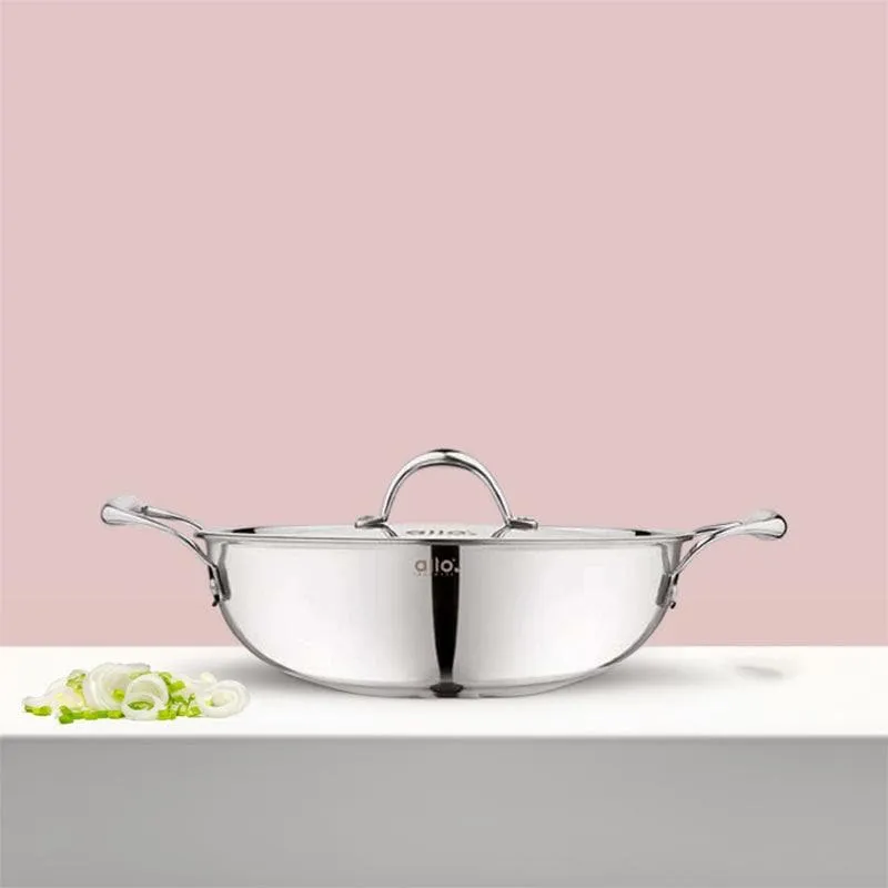 Suko Induction Safe Kadhai With Lid - 7000 mL / 13 Inches media 1